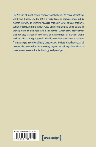 Buchcover und Innenansicht für das Buch: Competition in World Politics