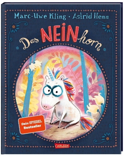 Buchcover und Innenansicht für das Buch: Das NEINhorn