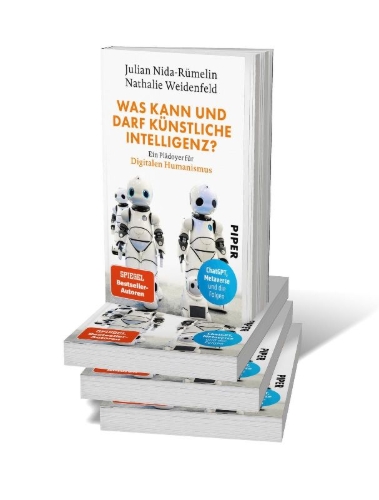 Buchcover und Innenansicht für das Buch: Was kann und darf Künstliche Intelligenz?