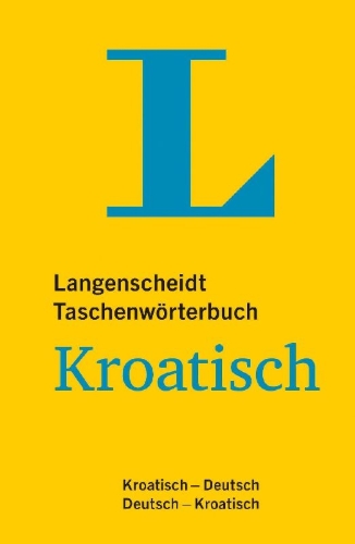 Buchcover und Innenansicht für das Buch: Langenscheidt Taschenwörterbuch Kroatisch