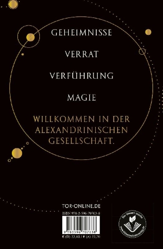 Buchcover und Innenansicht für das Buch: The Atlas Six / 01