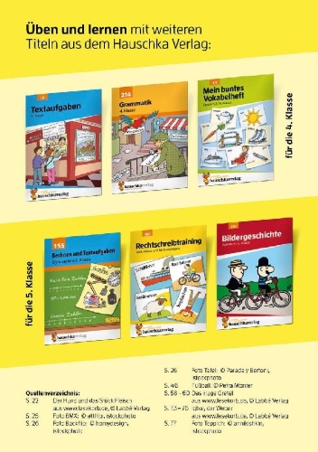 Buchcover und Innenansicht für das Buch: Besser lesen 4. Klasse