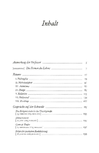 Buchcover und Innenansicht für das Buch: LA FILOSOFIA DELLA MODA