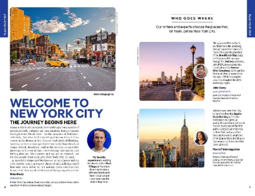 Buchcover und Innenansicht für das Buch: Lonely Planet New York City
