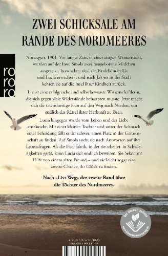 Buchcover und Innenansicht für das Buch: Töchter des Nordmeeres - Lucias Entscheidung