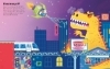 Buchcover und Innenansicht für das Buch: Mein erstes Stickerbuch: Superkids