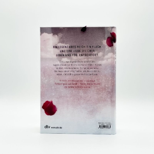 Buchcover und Innenansicht für das Buch: A Court of Thorns and Roses