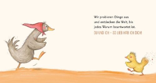 Buchcover und Innenansicht für das Buch: So lieb hab ich dich (Pappbilderbuch)