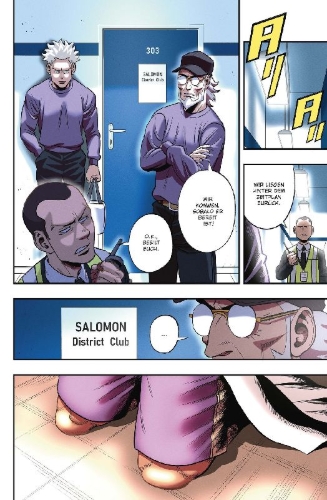 Buchcover und Innenansicht für das Buch: Space Punch 03