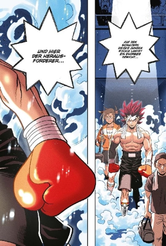 Buchcover und Innenansicht für das Buch: Space Punch 03