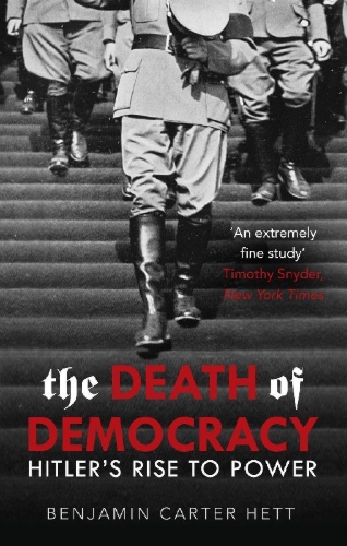 Buchcover und Innenansicht für das Buch: The Death of Democracy