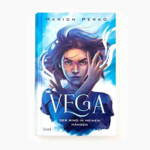 Buchcover und Innenansicht für das Buch: Vega - Der Wind in meinen Händen