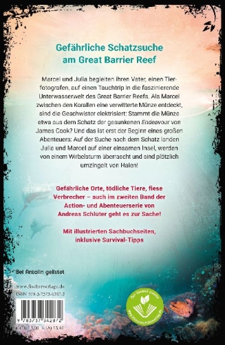 Buchcover und Innenansicht für das Buch: Dangerzone - Bedrohung aus der Tiefe
