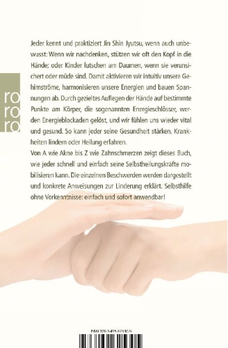 Buchcover und Innenansicht für das Buch: Jin Shin Jyutsu