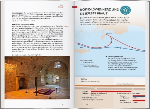 Buchcover und Innenansicht für das Buch: Baedeker Reiseführer Zypern