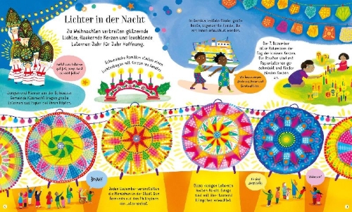 Buchcover und Innenansicht für das Buch: Weihnachten - Traditionen aus aller Welt