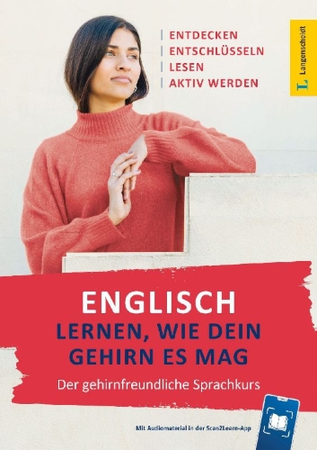 Buchcover und Innenansicht für das Buch: Englisch lernen, wie dein Gehirn es mag
