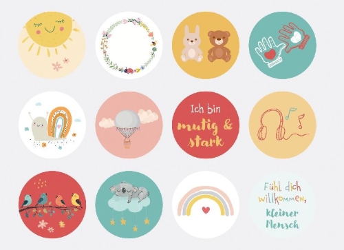 Buchcover und Innenansicht für das Buch: Fühl dich willkommen, kleiner Mensch