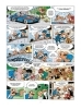 Buchcover und Innenansicht für das Buch: Mortadelo y Filemon: Los inventos del profesor bacterio