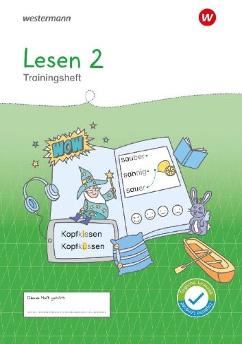 Buchcover und Innenansicht für das Buch: Westermann Unterrichtsmaterialien Grundschule. Lesen Heft 2