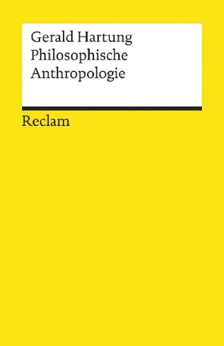 Buchcover und Innenansicht für das Buch: Philosophische Anthropologie