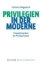 Buchcover und Innenansicht für das Buch: Privilegien in der Moderne
