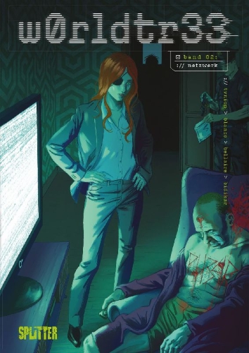 Buchcover und Innenansicht für das Buch: w0rldtr33 2