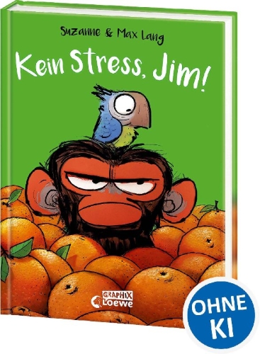 Buchcover und Innenansicht für das Buch: Grumpy Monkey Freshly Squeezed