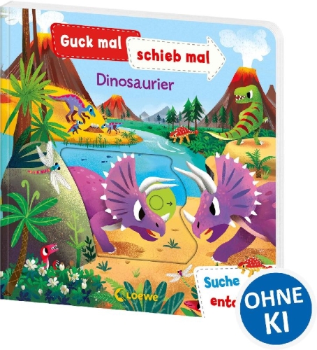 Buchcover und Innenansicht für das Buch: First Explorers - Dinosaurs