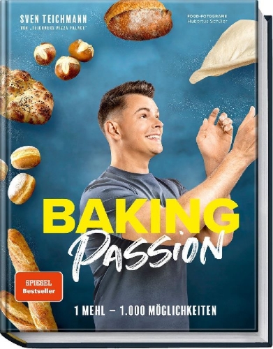 Buchcover und Innenansicht für das Buch: Baking Passion