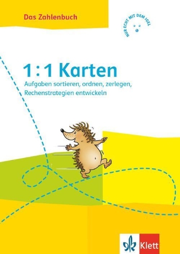 Buchcover und Innenansicht für das Buch: Das Zahlenbuch 2. Karten zum Entwickeln von Rechenstrategien: Division Klasse 2-3