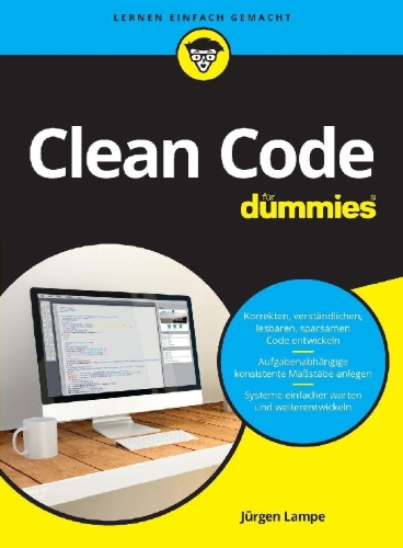 Buchcover und Innenansicht für das Buch: Clean Code für Dummies