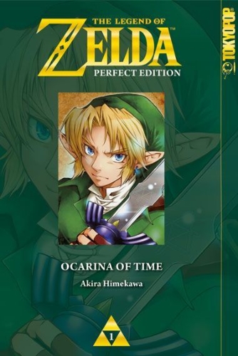 Buchcover und Innenansicht für das Buch: The Legend of Zelda - Perfect Edition 01