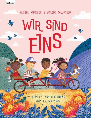 Buchcover und Innenansicht für das Buch: Wir sind eins