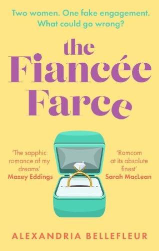Buchcover und Innenansicht für das Buch: The Fiancée Farce