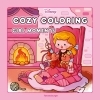 Buchcover und Innenansicht für das Buch: Cozy Coloring Disney - Girl Moments
