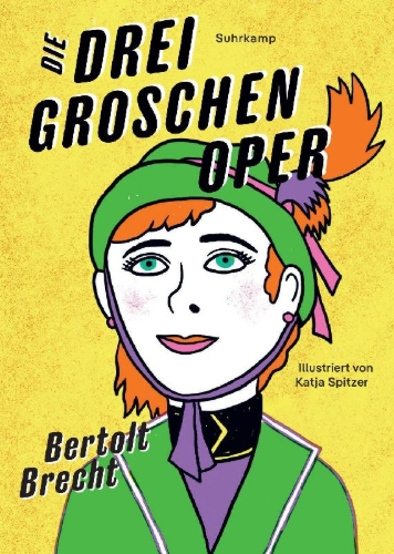 Buchcover und Innenansicht für das Buch: Die Dreigroschenoper