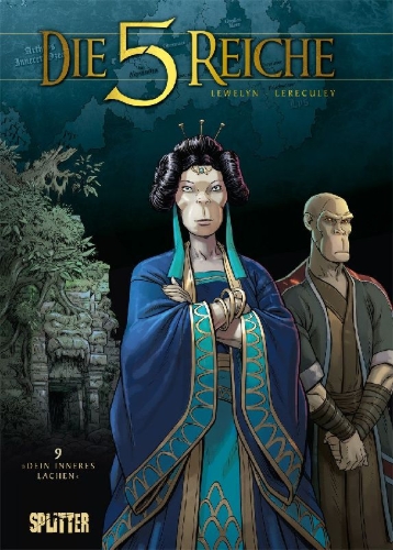 Buchcover und Innenansicht für das Buch: Die 5 Reiche. Band 9
