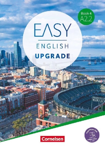 Buchcover und Innenansicht für das Buch: Easy English Upgrade. Book 4 - A2.2 - Coursebook