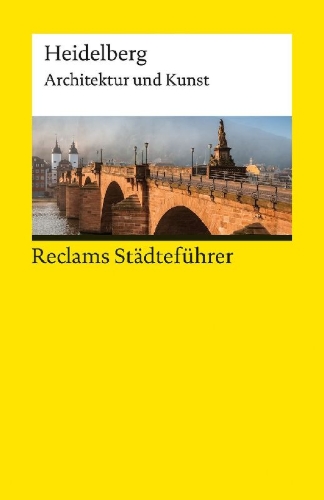 Buchcover und Innenansicht für das Buch: Reclams Städteführer Heidelberg