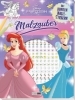 Buchcover und Innenansicht für das Buch: Disney Prinzessin: Malzauber - Mit bunten Nagelstickern!