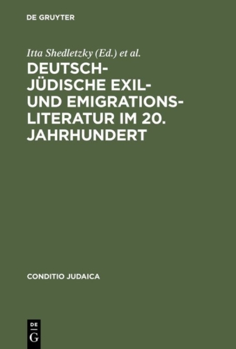 Buchcover und Innenansicht für das Buch: Deutsch-jüdische Exil- und Emigrationsliteratur im 20. Jahrhundert