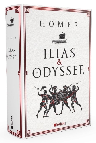 Buchcover und Innenansicht für das Buch: Homer: Ilias & Odyssee