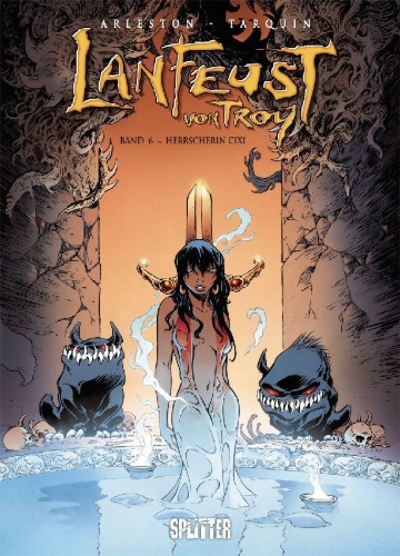 Buchcover und Innenansicht für das Buch: Lanfeust de Troy