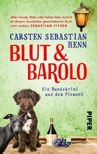 Buchcover und Innenansicht für das Buch: Blut & Barolo