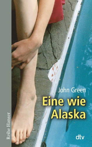 Buchcover und Innenansicht für das Buch: Looking for Alaska (Dutton Books, New York)