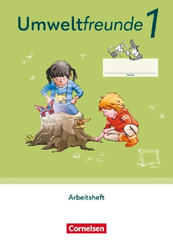 Buchcover und Innenansicht für das Buch: Umweltfreunde 1. Schuljahr. Arbeitsheft - Mecklenburg-Vorpommern, Sachsen-Anhalt, Sachsen, Thüringen