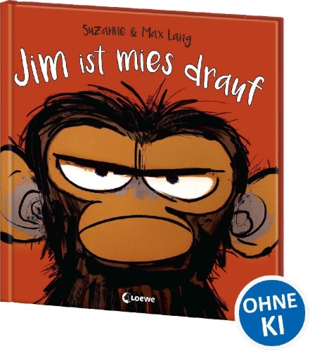 Buchcover und Innenansicht für das Buch: Grumpy Monkey
