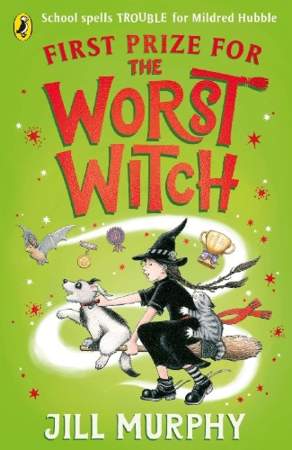 Buchcover und Innenansicht für das Buch: First Prize for the Worst Witch