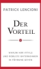 Buchcover und Innenansicht für das Buch: Der Vorteil